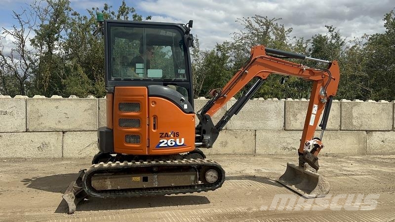 Hitachi ZX26U-6 CLR Minigraafmachines < 7t