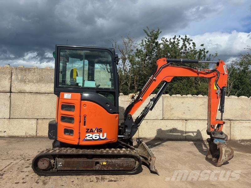 Hitachi ZX26U-6 CR Міні-екскаватори < 7т