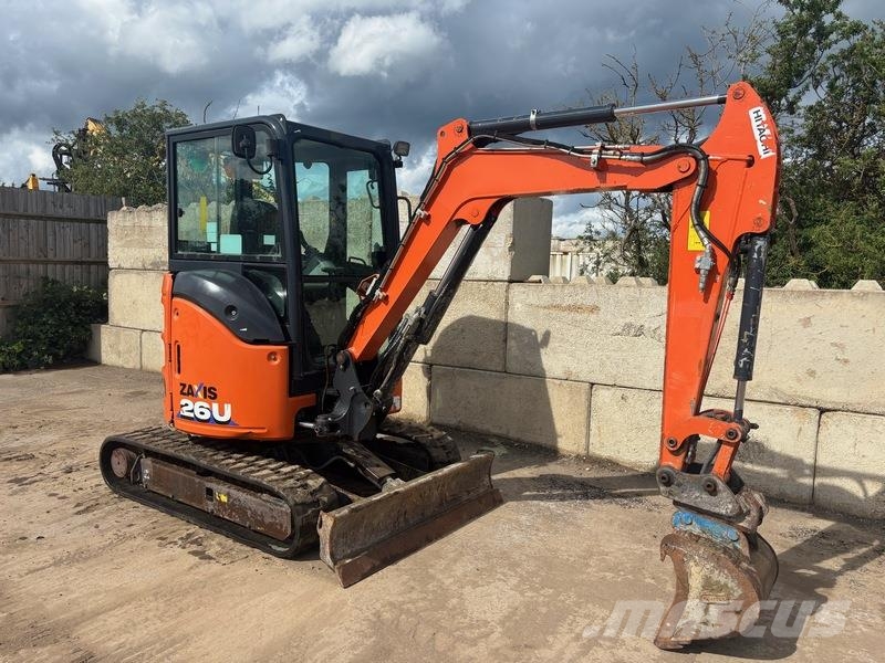 Hitachi ZX26U-6 CR Міні-екскаватори < 7т