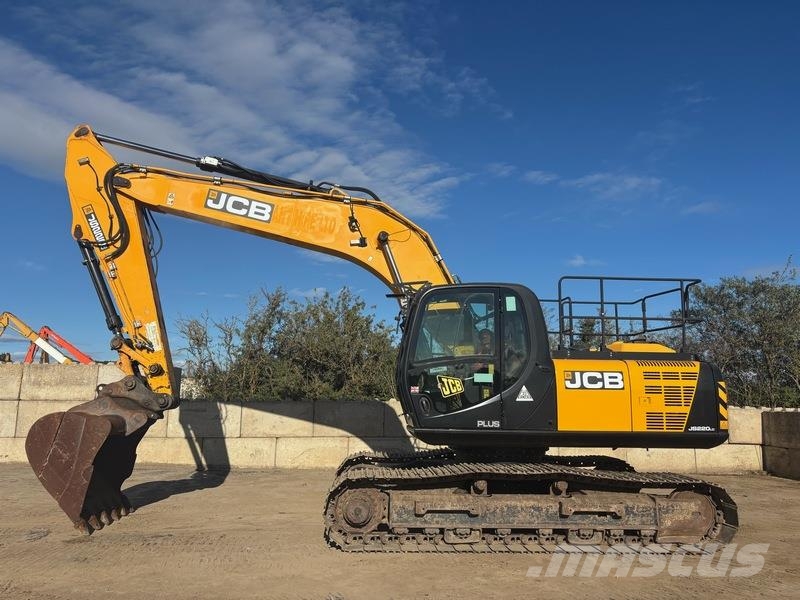 JCB JS220 LC Kāpurķēžu ekskavatori