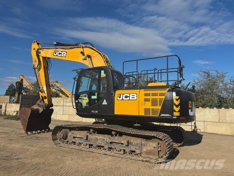 JCB JS220 LC Kāpurķēžu ekskavatori