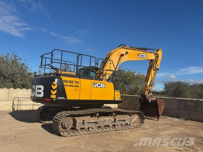 JCB JS220 LC Kāpurķēžu ekskavatori
