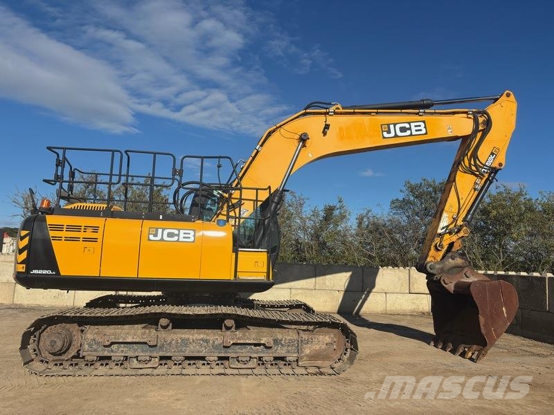 JCB JS220 LC Kāpurķēžu ekskavatori