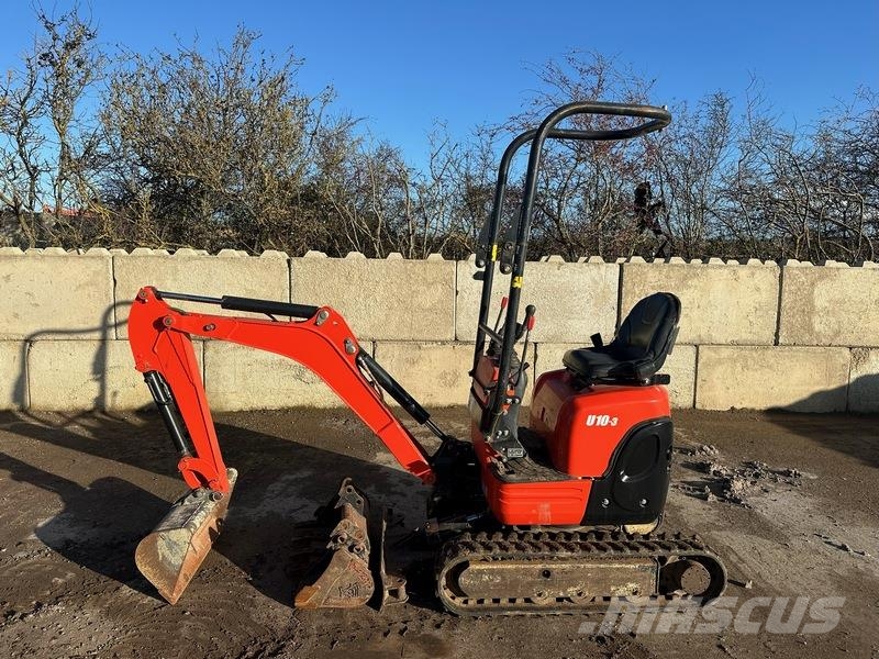 Kubota U10-3 Minigrävare < 7t