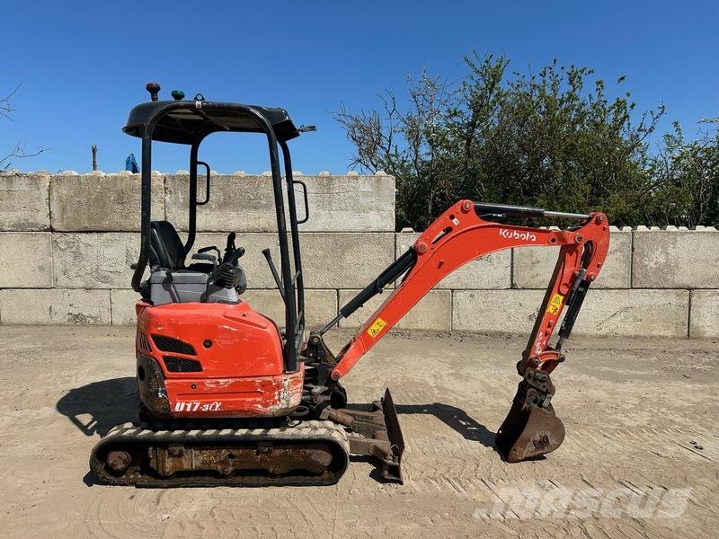Kubota U17-3a Mini bagri <7t