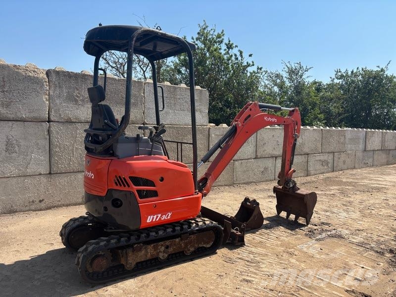 Kubota U17-3a Minigravere <7t