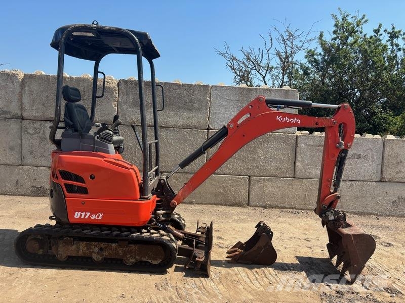 Kubota U17-3a Minigravere <7t