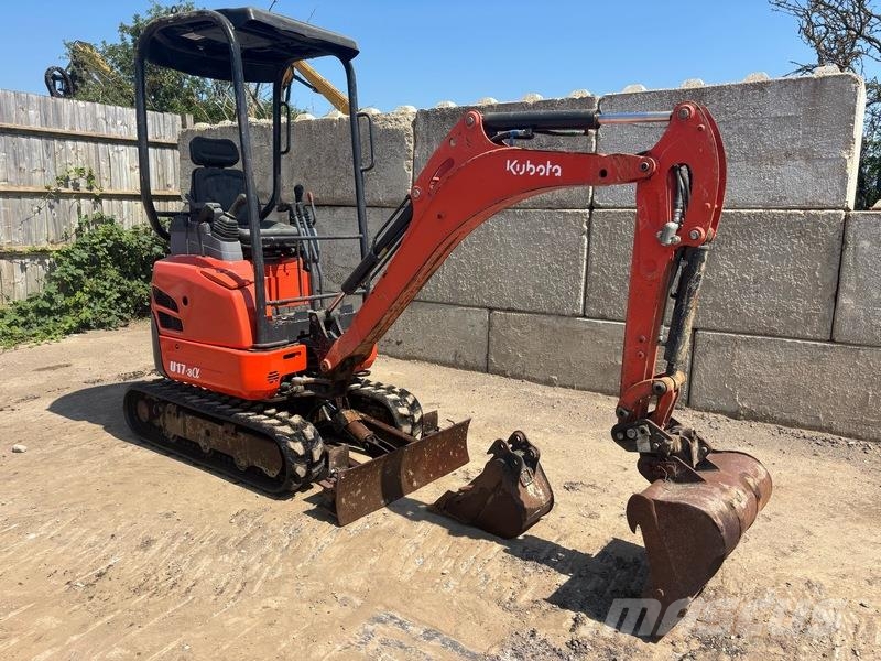 Kubota U17-3a Minigravere <7t