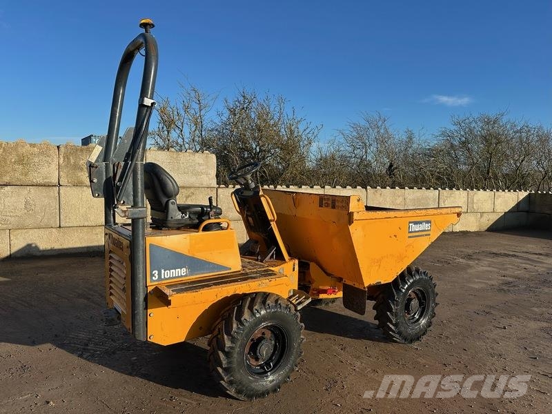 Thwaites 3 Ton Straight Tip Vehículos compactos de volteo