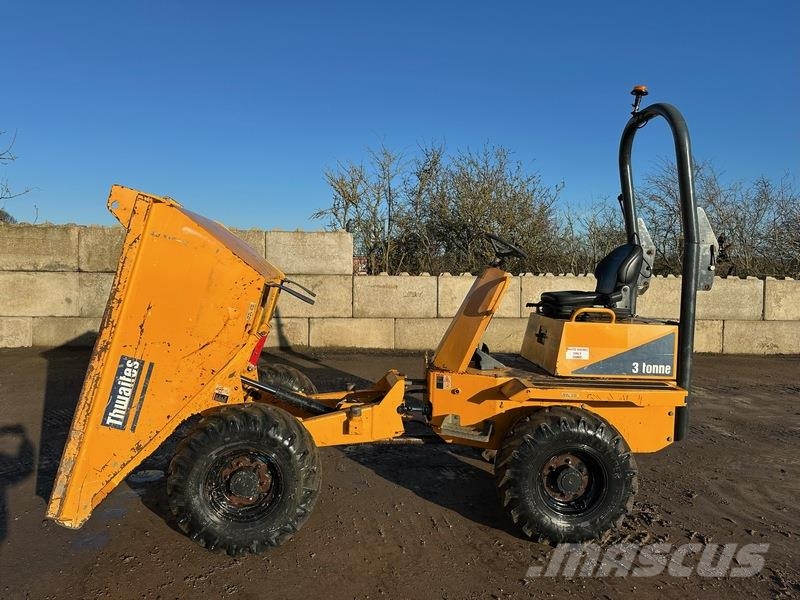 Thwaites 3 Ton Straight Tip Vehículos compactos de volteo