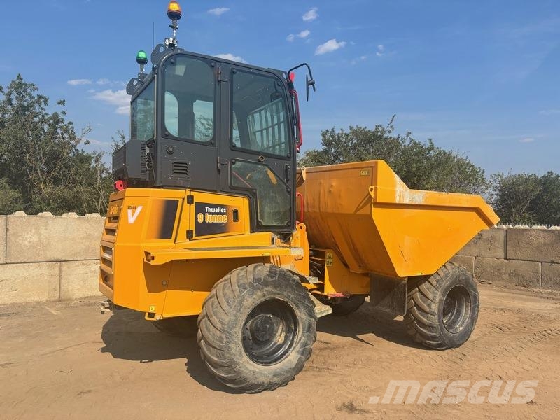 Thwaites 9 Ton Straight tip Cabbed Dumper Vehículos compactos de volteo