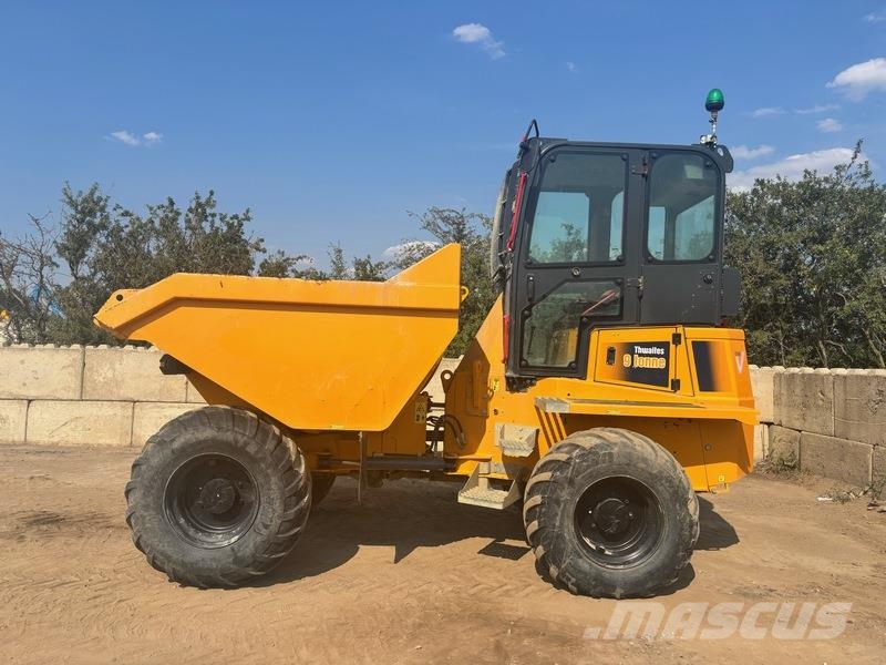 Thwaites 9 Ton Straight tip Cabbed Dumper Vehículos compactos de volteo