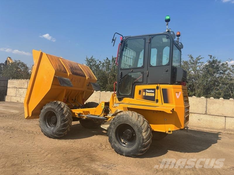 Thwaites 9 Ton Straight tip Cabbed Dumper Vehículos compactos de volteo