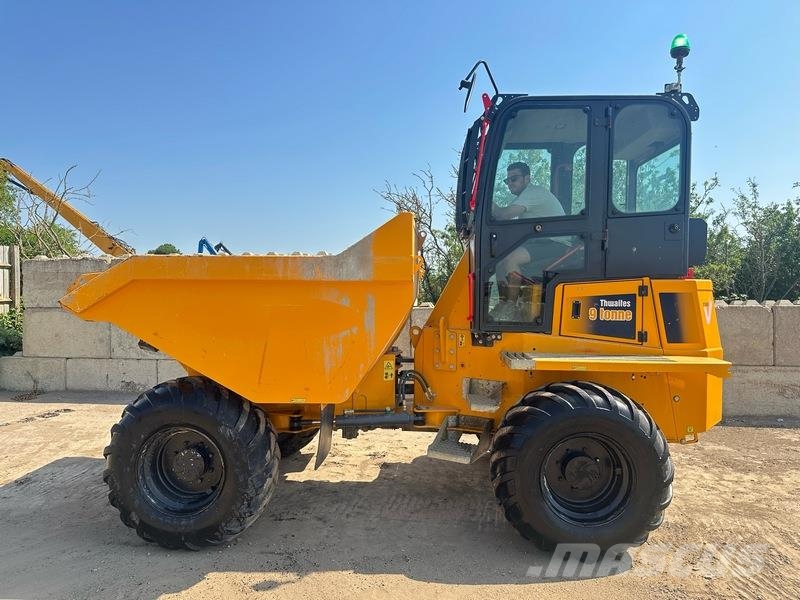 Thwaites 9 Ton Straight tip Cabbed Dumper Vehículos compactos de volteo