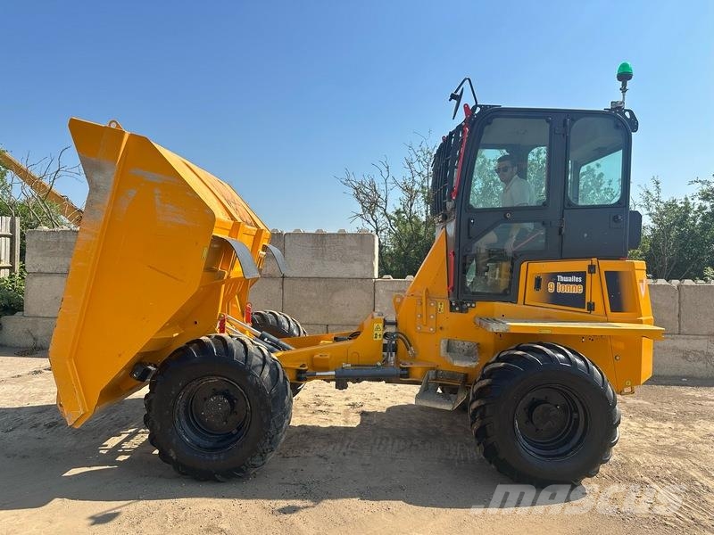 Thwaites 9 Ton Straight tip Cabbed Dumper Vehículos compactos de volteo