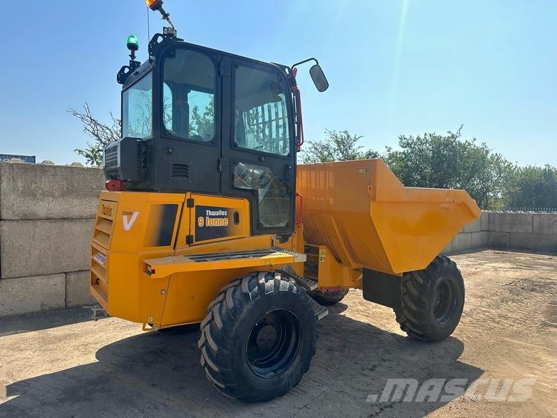 Thwaites 9 Ton Straight tip Cabbed Dumper Vehículos compactos de volteo