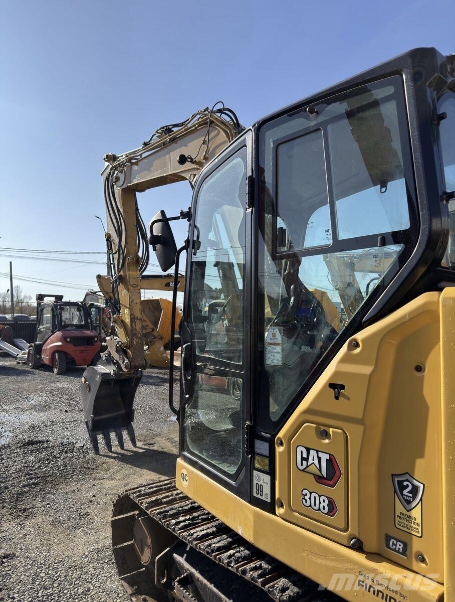 CAT 308CR Vikšriniai ekskavatoriai