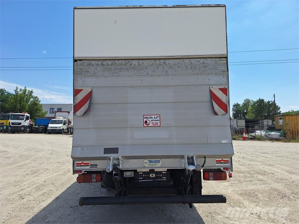 Ackermann koffer semi-trailer + Trösch LBW نصف مقطورات ذات هيكل صندوقي