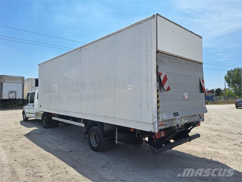 Ackermann koffer semi-trailer + Trösch LBW نصف مقطورات ذات هيكل صندوقي