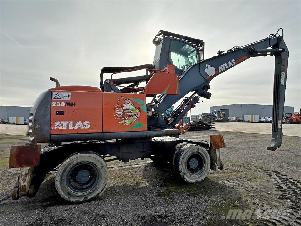 Atlas 230 MH * Umschlagbagger * TOPZUSTAND Manipuladores de resíduos / indústria
