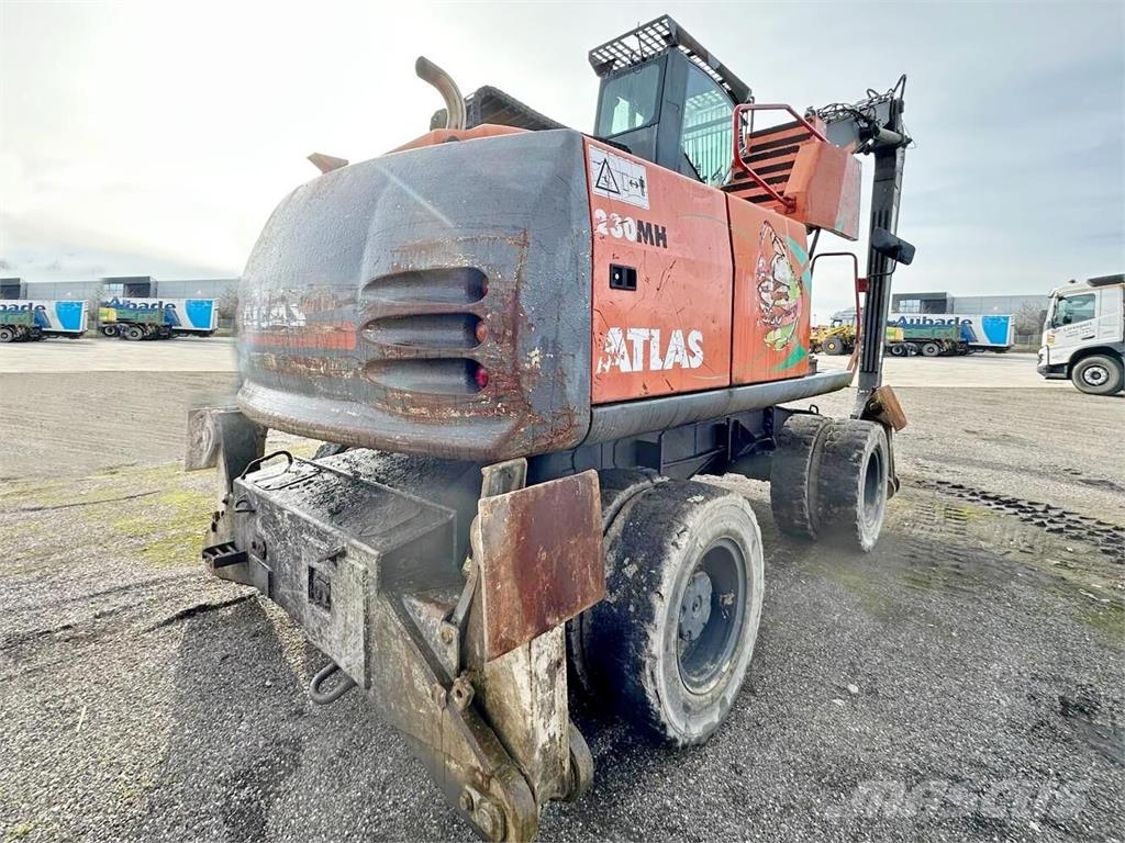 Atlas 230 MH * Umschlagbagger * TOPZUSTAND Manipuladores de resíduos / indústria