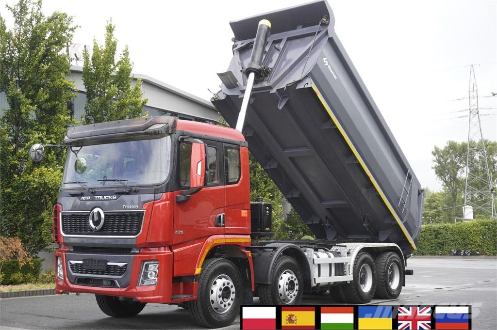 ATP Trucks Truston 430 8x4 dump truck / 30 tho. km Самосвал