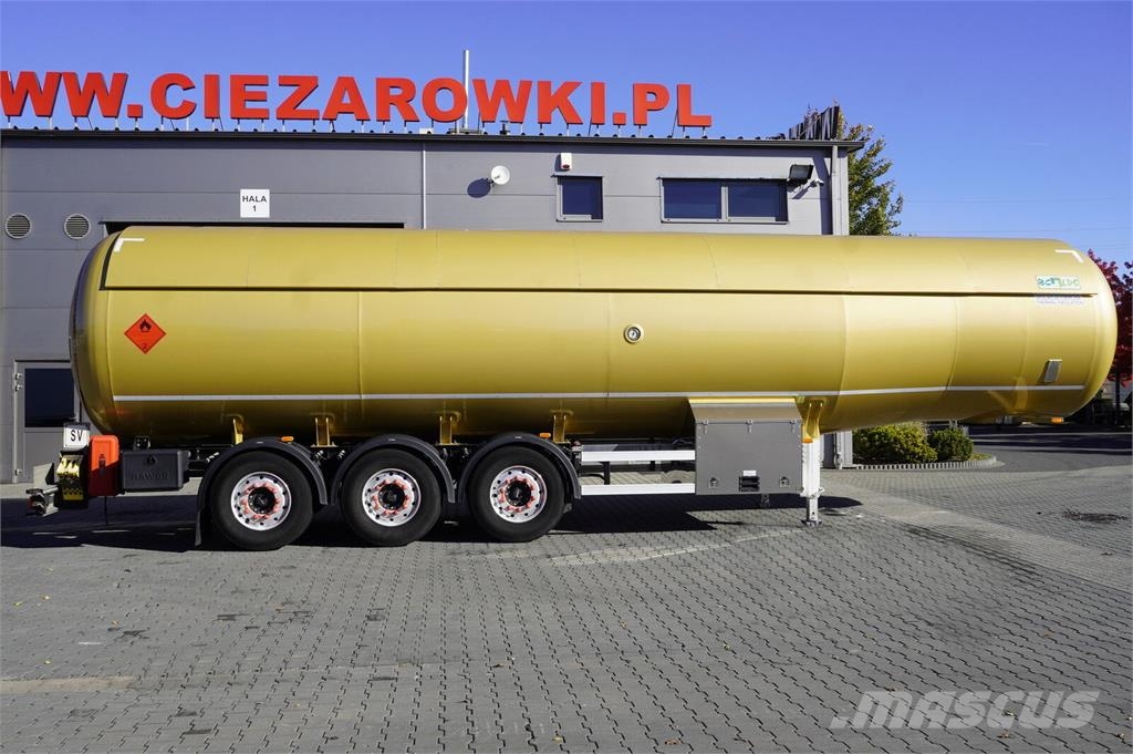 BC LDS BC-LGC NCG-50 gas tank semi-trailer / ADR / Poluprikolice cisterne