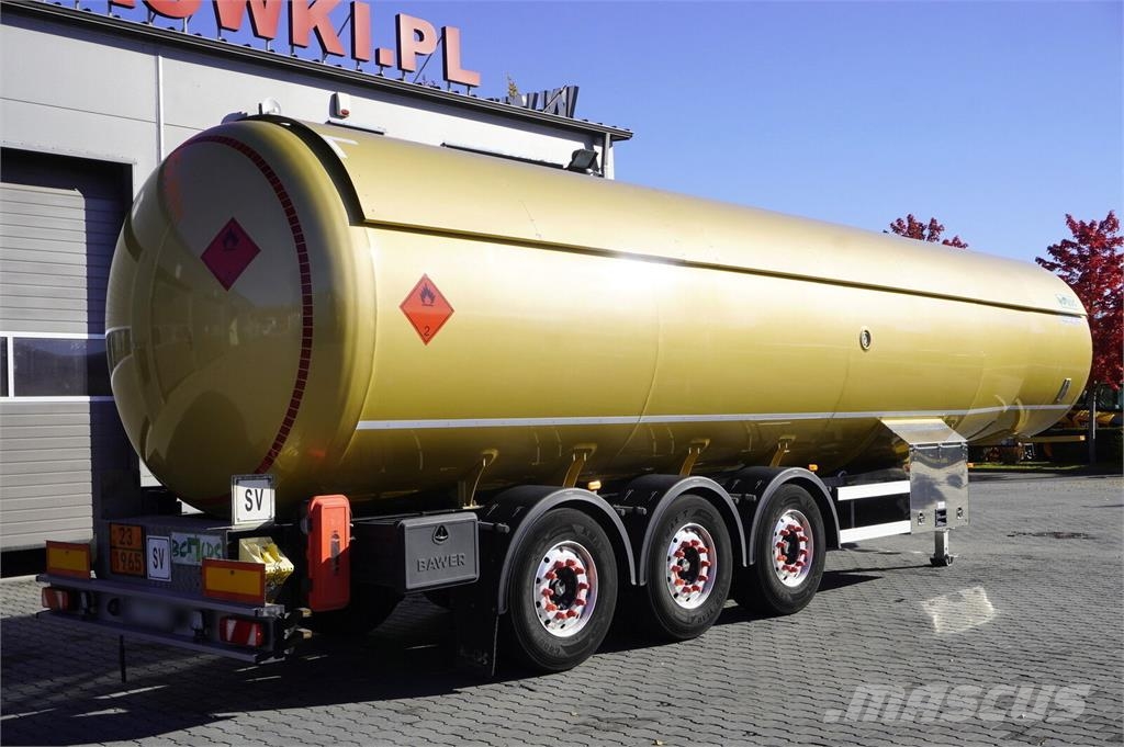 BC LDS BC-LGC NCG-50 gas tank semi-trailer / ADR / Poluprikolice cisterne