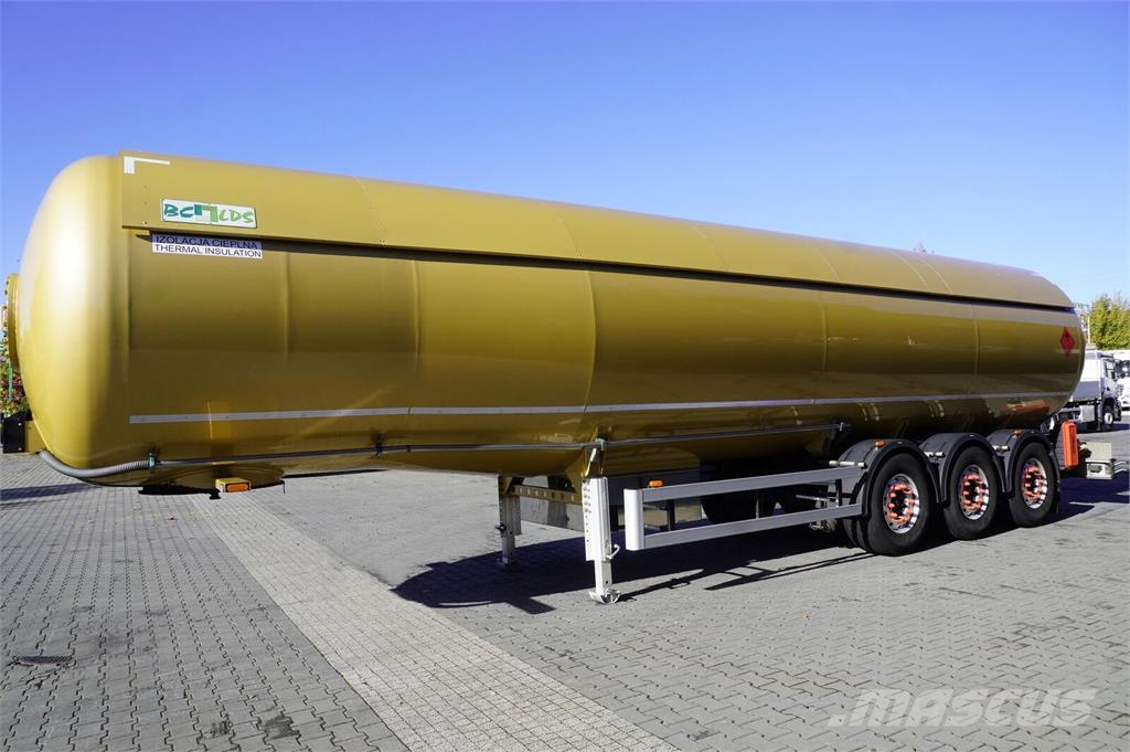 BC LDS BC-LGC NCG-50 gas tank semi-trailer / ADR / Poluprikolice cisterne