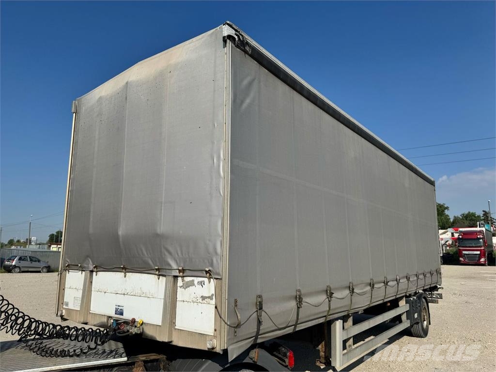  BECK BE Pritsche + Plane semi-trailer+ DHollandia  Semirremolques de caja de lona