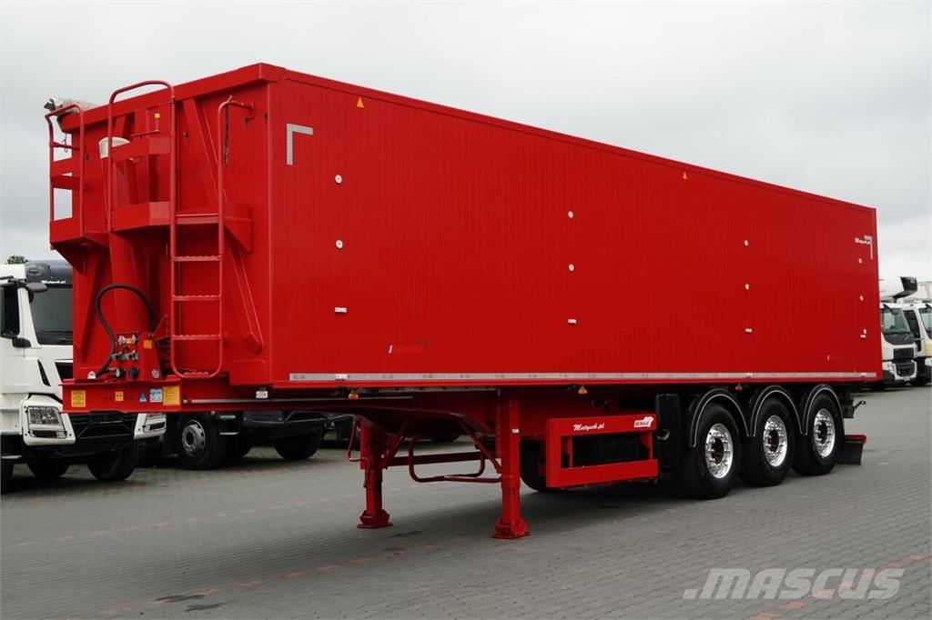Benalu WYWROTKA 56 m3 / ALUMINIOWA / OŚ PODNOSZONA / SAF Ανατρεπόμενες ημιρυμούλκες