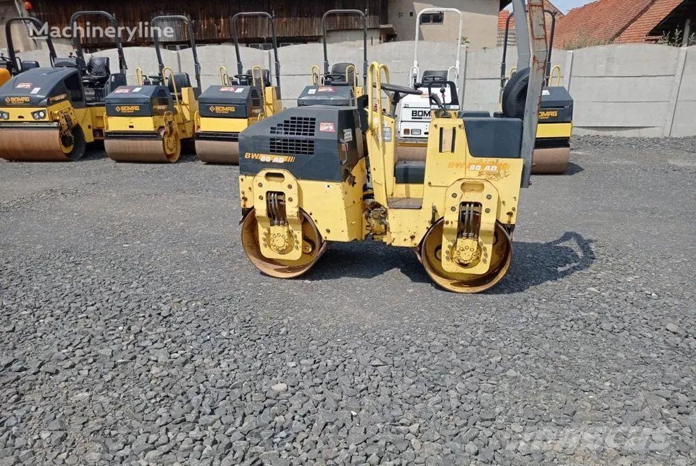 Bomag BW 80 road roller Rolos compactadores de tambor duplo