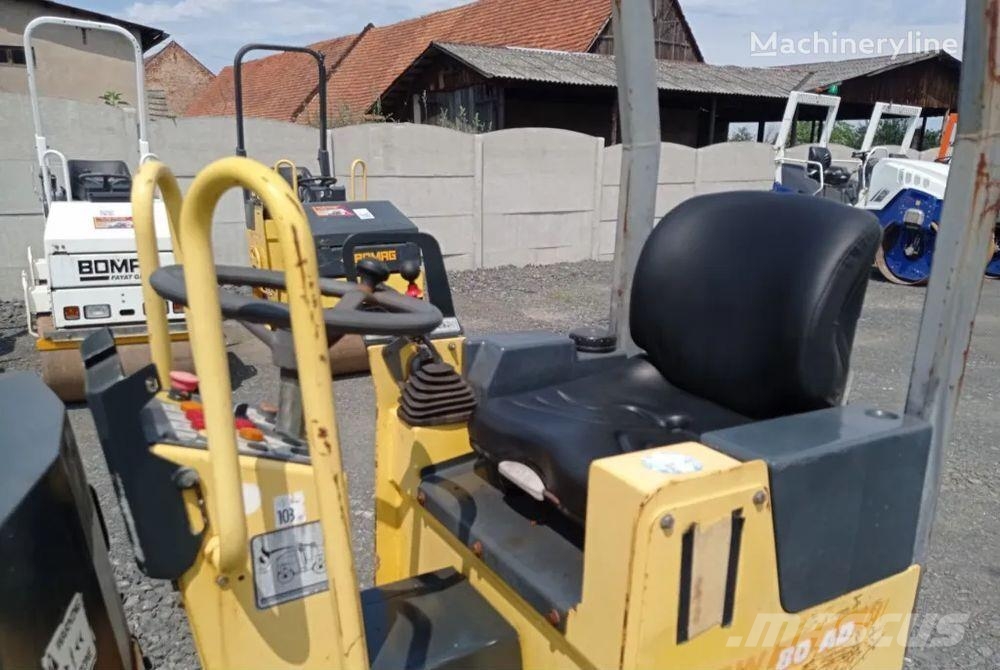 Bomag BW 80 road roller Rolos compactadores de tambor duplo