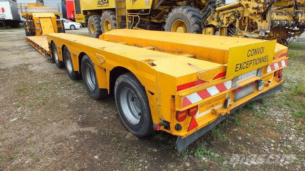 Broshuis 4ABD-48 semi-trailer / 4 axles steering / extendab Poluprikolice labudice
