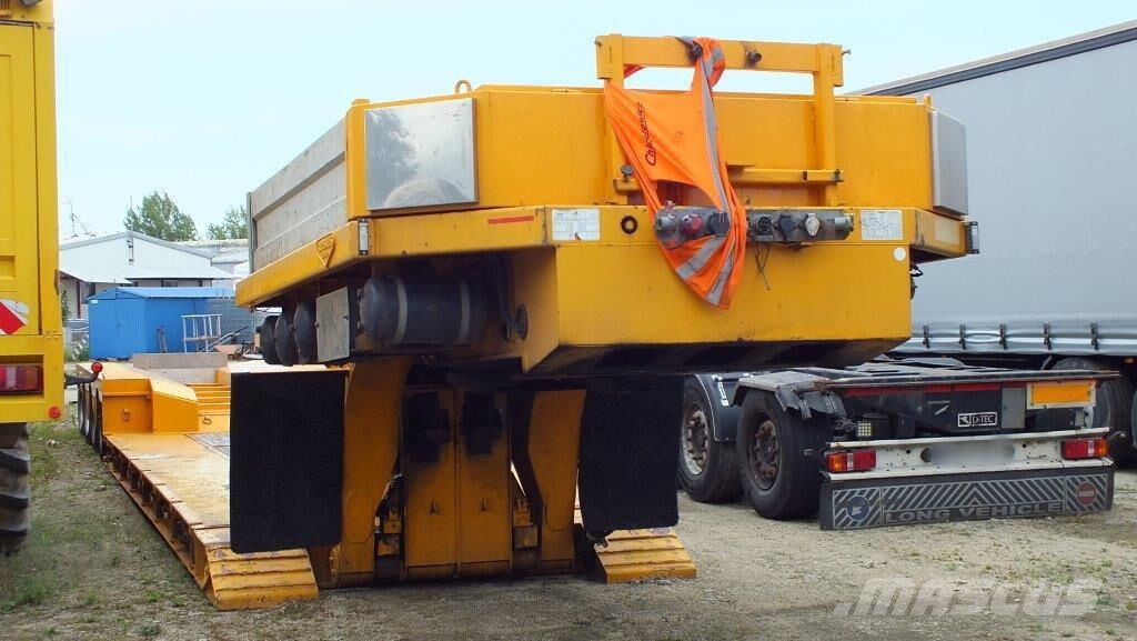 Broshuis 4ABD-48 semi-trailer / 4 axles steering / extendab Poluprikolice labudice