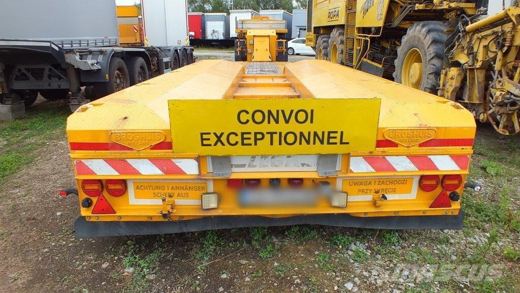 Broshuis 4ABD-48 semi-trailer / 4 axles steering / extendab Poluprikolice labudice