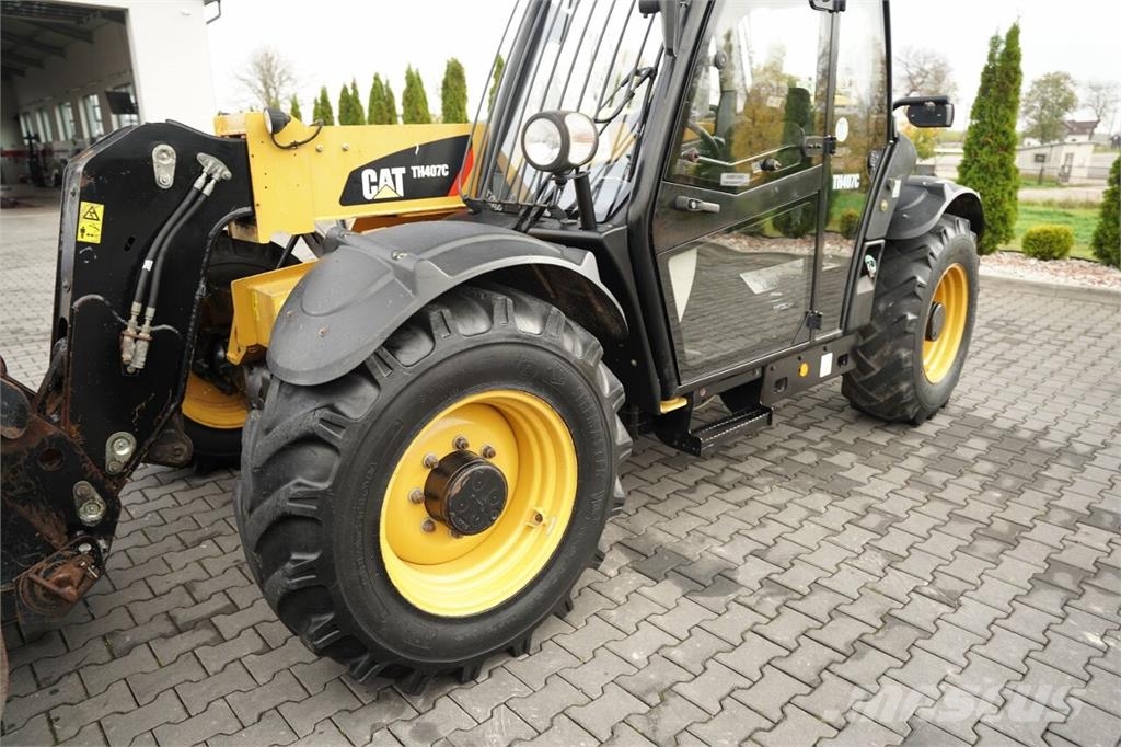 CAT TH407C / ŁADOWARKA TELESKOPOWA / 2015 ROK / Teleskopski viličarji