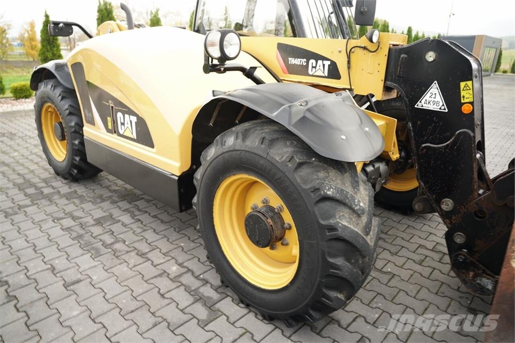 CAT TH407C / ŁADOWARKA TELESKOPOWA / 2015 ROK / Teleskopski viličarji