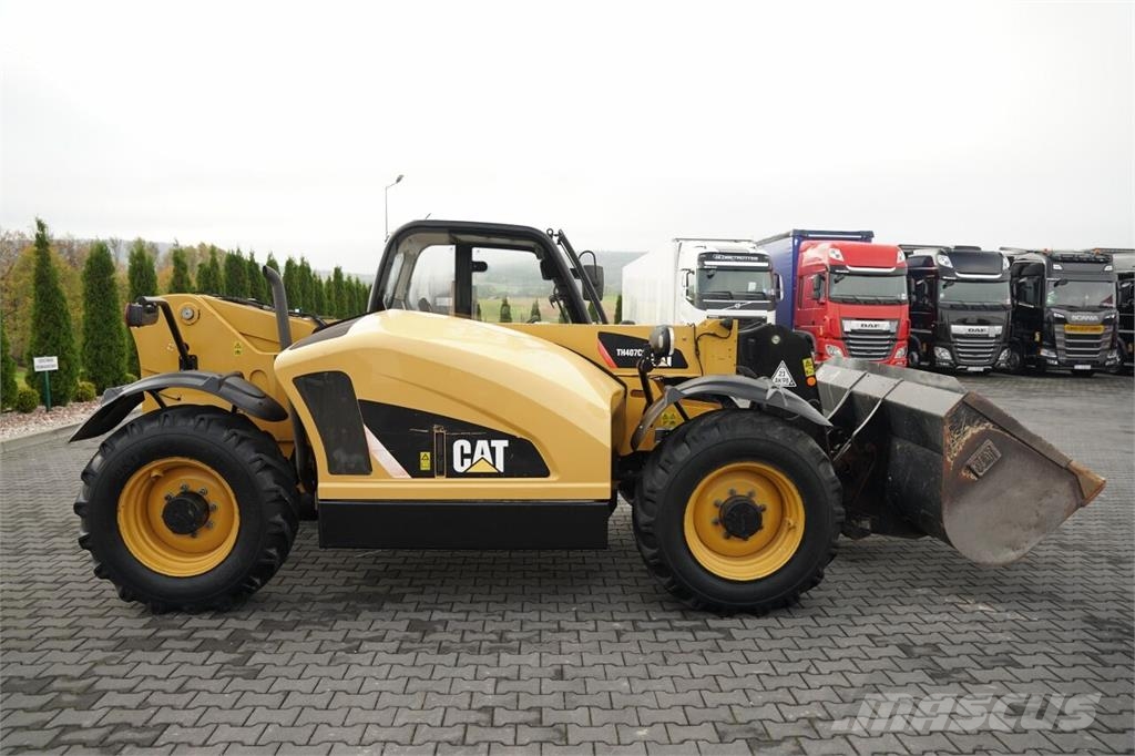 CAT TH407C / ŁADOWARKA TELESKOPOWA / 2015 ROK / Teleskopski viličarji