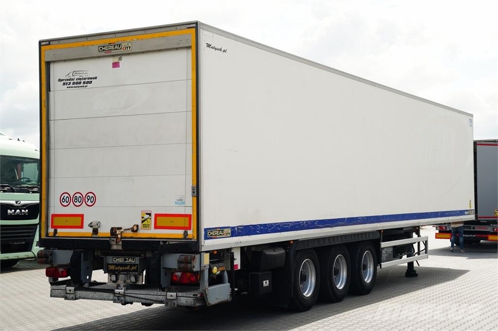 Chereau CHŁODNIA / CARRIER VECTOR 1950 MT / MULTITEMPERATU نصف مقطورات بدرجة حرارة قابلة للضبط