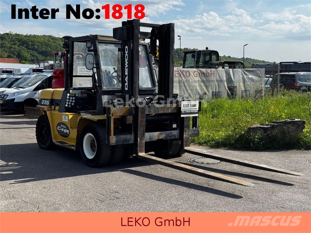 Daewoo D70S Dizel forkliftler