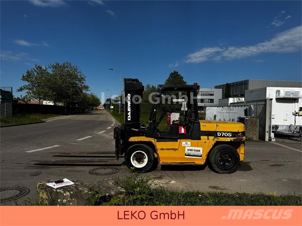Daewoo D70S Dizel forkliftler