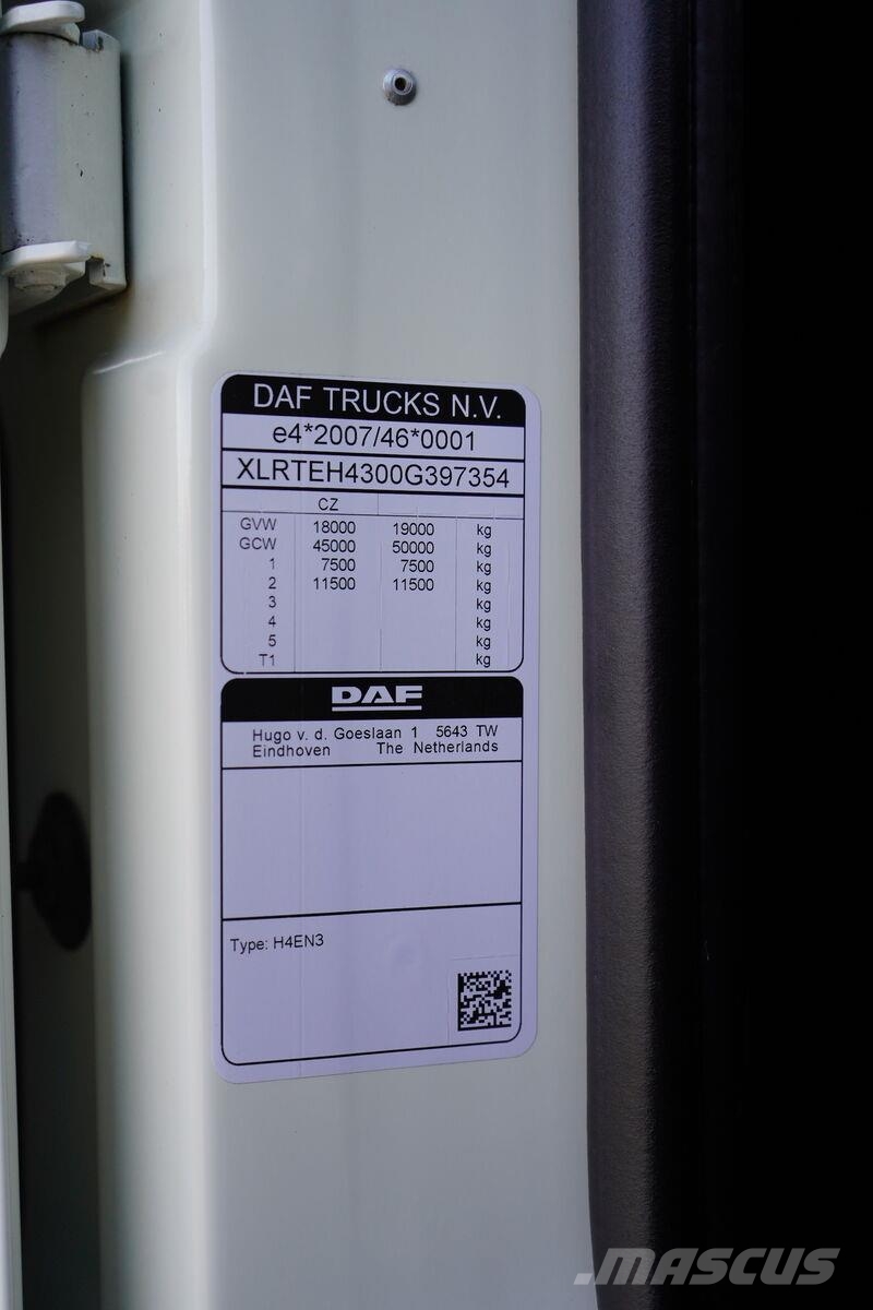 DAF 106 / 480 / E 6 / ACC / MEGA / LOW DECK / I – COOL 中古トラクターヘッド | トレーラーヘッド