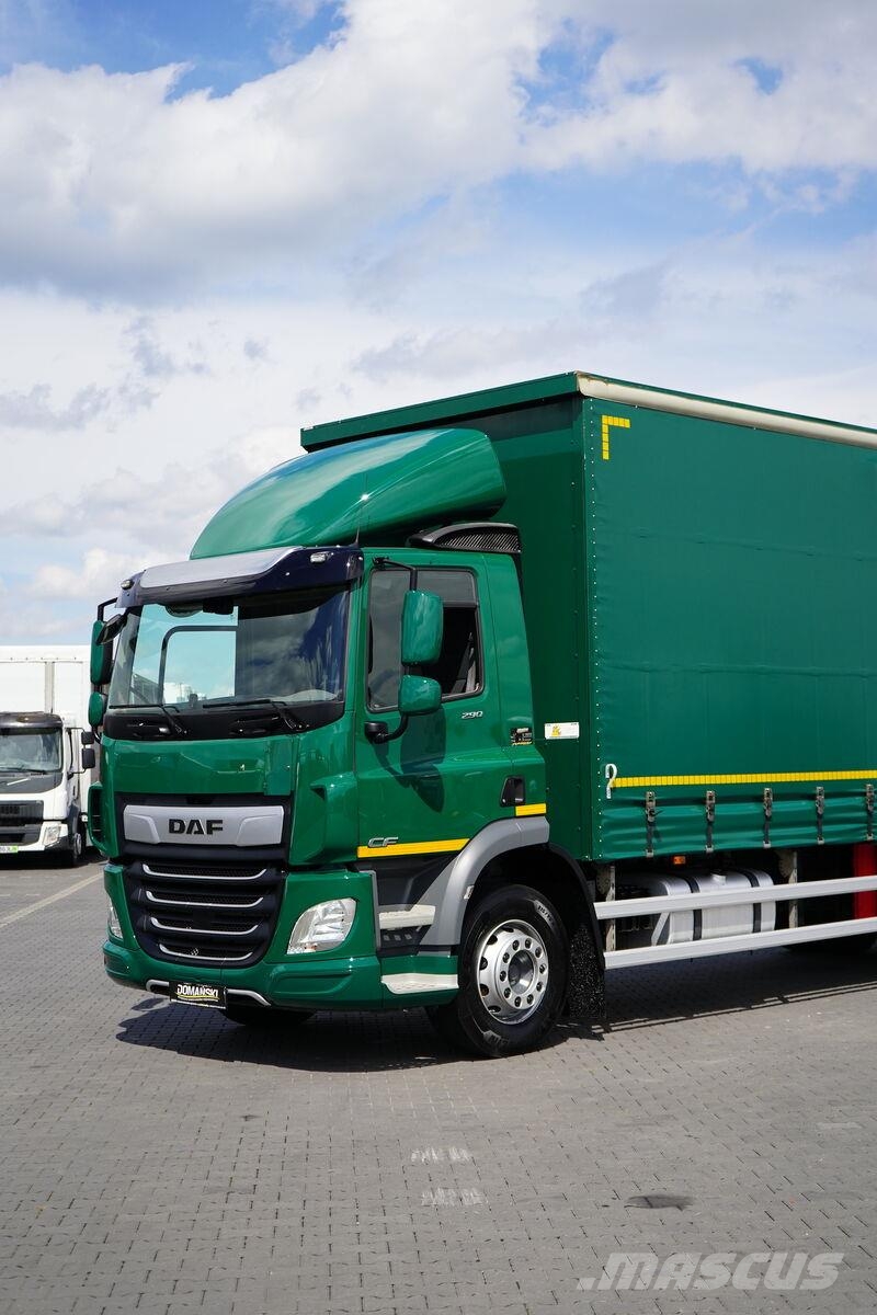 DAF CF / 290 / ACC / E 6 / FIRANKA + WINDA / 21 PALET Kamioni sa ciradom