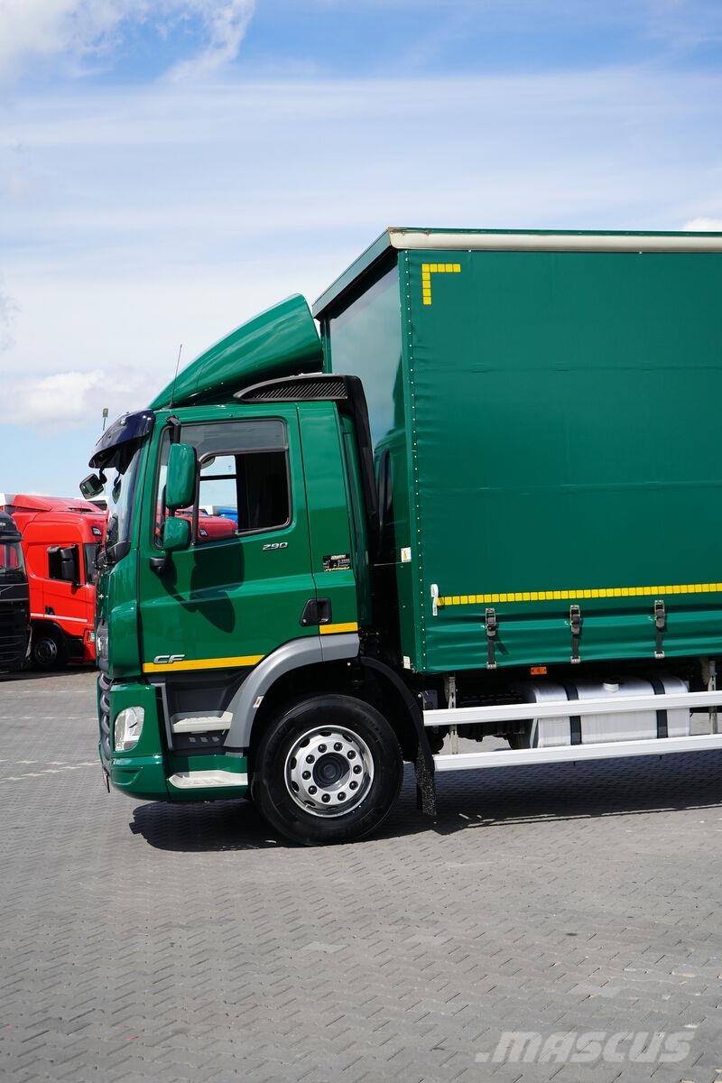 DAF CF / 290 / ACC / E 6 / FIRANKA + WINDA / 21 PALET Kamioni sa ciradom