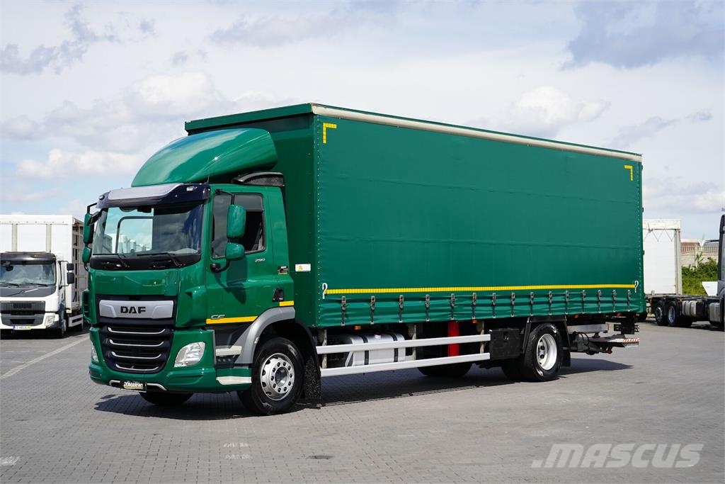 DAF CF / 290 / ACC / E 6 / FIRANKA + WINDA / 21 PALET Kamioni sa ciradom