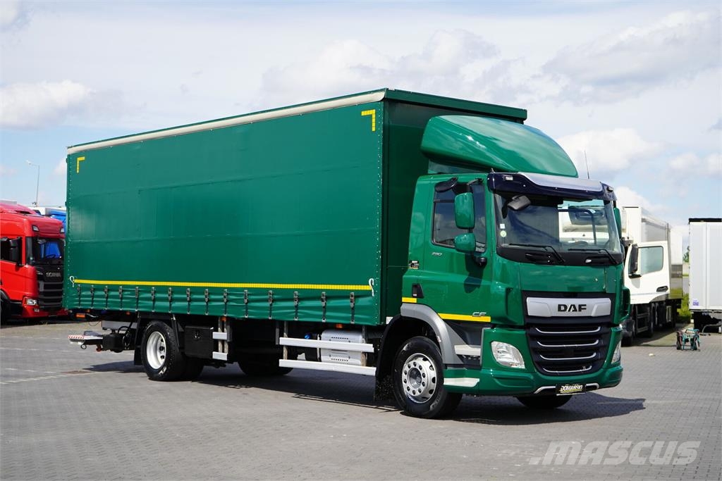 DAF CF / 290 / ACC / E 6 / FIRANKA + WINDA / 21 PALET Kamioni sa ciradom
