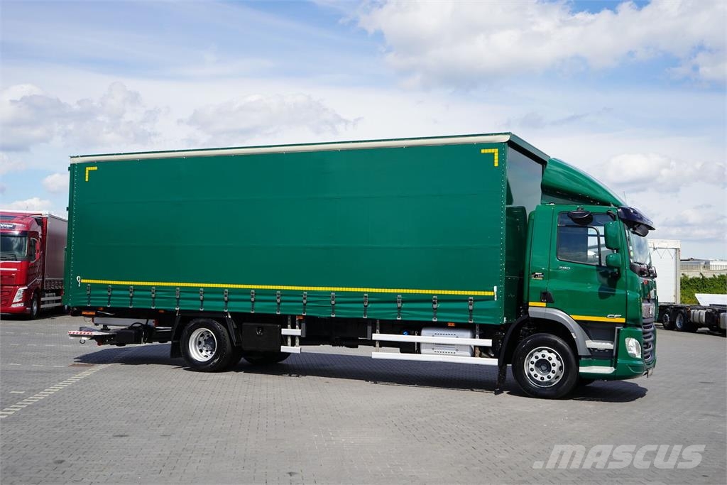 DAF CF / 290 / ACC / E 6 / FIRANKA + WINDA / 21 PALET Kamioni sa ciradom
