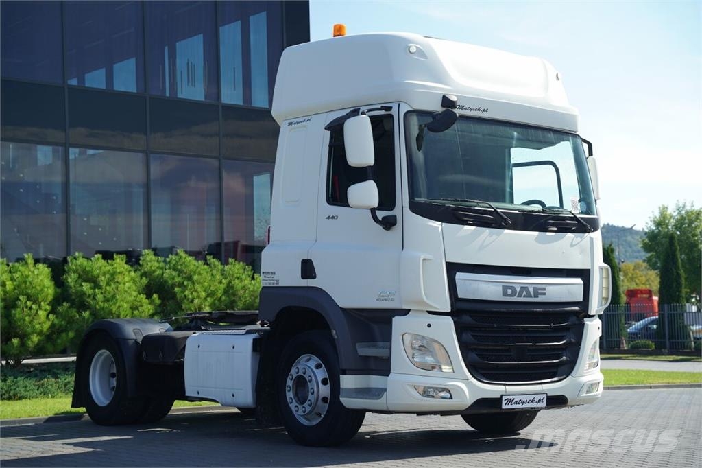 DAF CF 440 / HYDRAULIKA / PEŁNY ADR / AUTOMAT / EURO 6 Тягачі