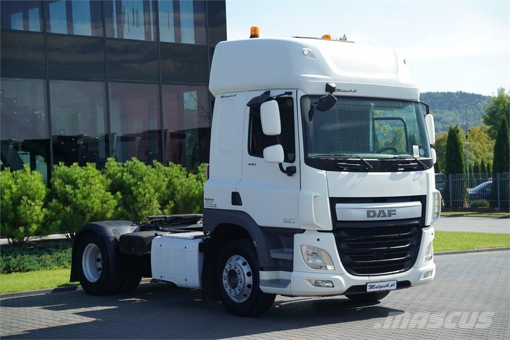 DAF CF 440 / HYDRAULIKA / PEŁNY ADR / AUTOMAT / EURO 6 Тягачі